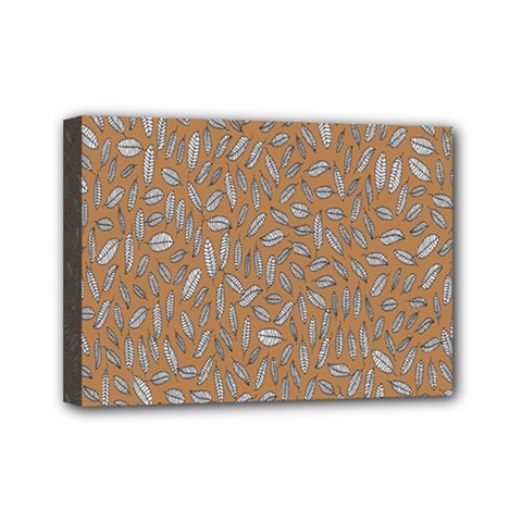 Leaves-013 Mini Canvas 7  X 5  (stretched) by nateshop