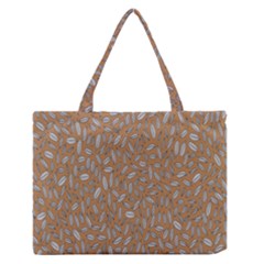 Leaves-013 Zipper Medium Tote Bag