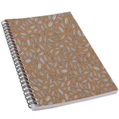 Leaves-013 5 5  X 8 5  Notebook by nateshop