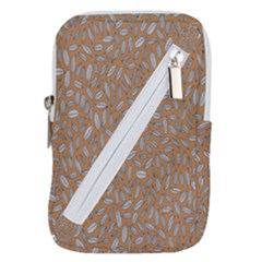 Leaves-013 Belt Pouch Bag (small) by nateshop