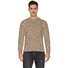 Leaves-013 Men s Fleece Sweatshirt by nateshop