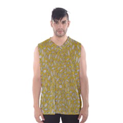 Leaves-014 Men s Basketball Tank Top by nateshop