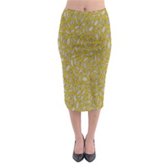 Leaves-014 Midi Pencil Skirt by nateshop