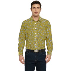 Leaves-014 Men s Long Sleeve  Shirt by nateshop