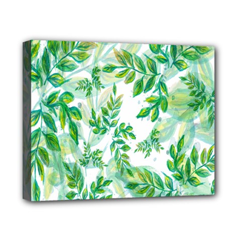Leaves-37 Canvas 10  X 8  (stretched) by nateshop