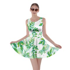 Leaves-37 Skater Dress by nateshop