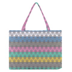 Ornamental 02 Zipper Medium Tote Bag