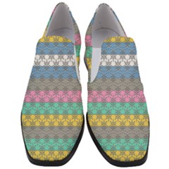 Ornamental 02 Women Slip On Heel Loafers by nateshop