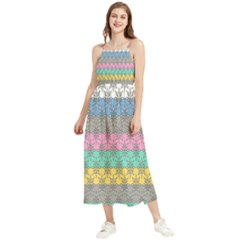 Ornamental 02 Boho Sleeveless Summer Dress by nateshop