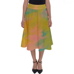 Paint-19 Perfect Length Midi Skirt by nateshop