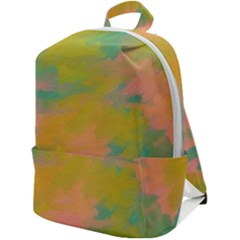 Paint-19 Zip Up Backpack by nateshop