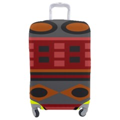 Red-011 Luggage Cover (medium) by nateshop