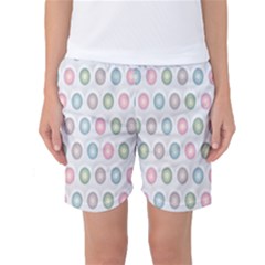 Seamless-pattern-108 Women s Basketball Shorts