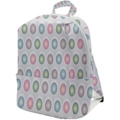 Seamless-pattern-108 Zip Up Backpack by nateshop