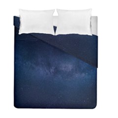 Space-01 Duvet Cover Double Side (full/ Double Size) by nateshop