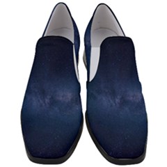 Space-01 Women Slip On Heel Loafers by nateshop