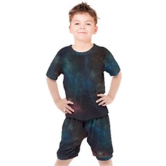 Space-02 Kids  Tee And Shorts Set by nateshop