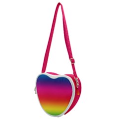 Spectrum Heart Shoulder Bag