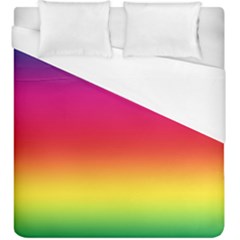 Spectrum Duvet Cover (king Size) by nateshop