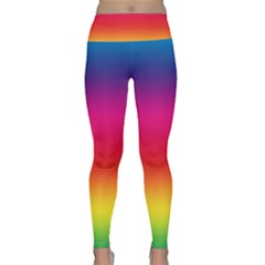 Spectrum Lightweight Velour Classic Yoga Leggings by nateshop
