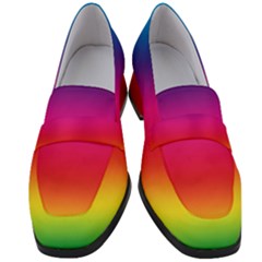 Spectrum Women s Chunky Heel Loafers by nateshop
