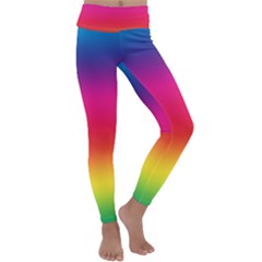 Spectrum Kids  Lightweight Velour Classic Yoga Leggings by nateshop