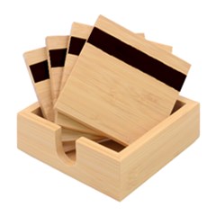 Spectrum Bamboo Coaster Set by nateshop