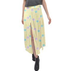 Sugar-factory Velour Split Maxi Skirt by nateshop