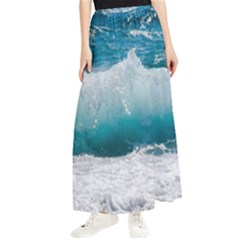 Waves Maxi Chiffon Skirt by nateshop