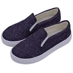 Texture-jeans Kids  Canvas Slip Ons by nateshop