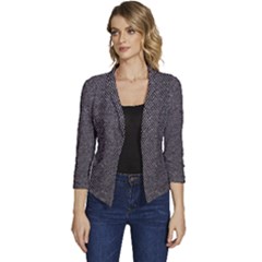 Texture-jeans Women s Casual 3/4 Sleeve Spring Jacket by nateshop