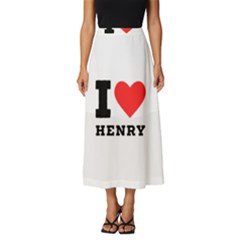 I Love Henry Classic Midi Chiffon Skirt by ilovewhateva