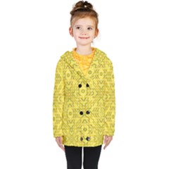 Tile Kids  Double Breasted Button Coat