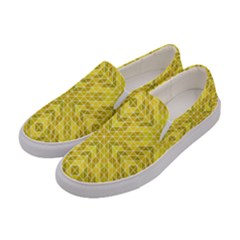 Tile Women s Canvas Slip Ons by nateshop