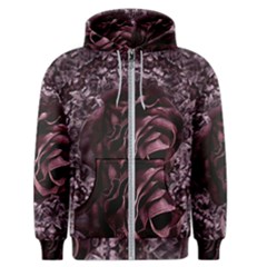 Rose Mandala Men s Zipper Hoodie