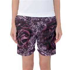 Rose Mandala Women s Basketball Shorts