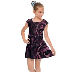 Rose Mandala Kids  Cap Sleeve Dress