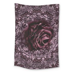 Rose Mandala Large Tapestry