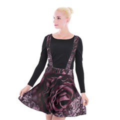 Rose Mandala Suspender Skater Skirt