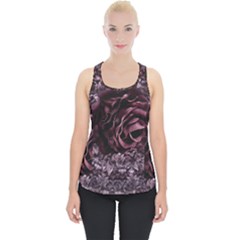 Rose Mandala Piece Up Tank Top