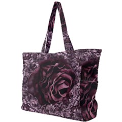 Rose Mandala Simple Shoulder Bag by MRNStudios