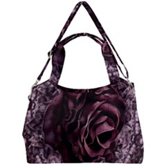 Rose Mandala Double Compartment Shoulder Bag