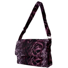 Rose Mandala Full Print Messenger Bag (L)