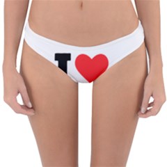 I Love Tyler Reversible Hipster Bikini Bottoms by ilovewhateva