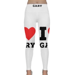 I Love Gary Classic Yoga Leggings by ilovewhateva