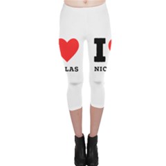 I Love Nicholas Capri Leggings  by ilovewhateva