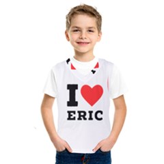 I Love Eric Kids  Basketball Tank Top by ilovewhateva