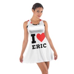 I love eric Cotton Racerback Dress