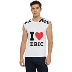 I love eric Men s Raglan Cap Sleeve Tee