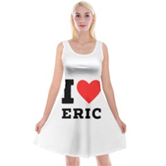 I love eric Reversible Velvet Sleeveless Dress